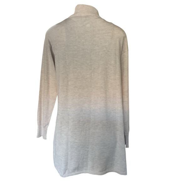 Gloria Vanderbilt Beige Open Front duster  Cardigan Sweater Women’s S  Nwot - Picture 2 of 5